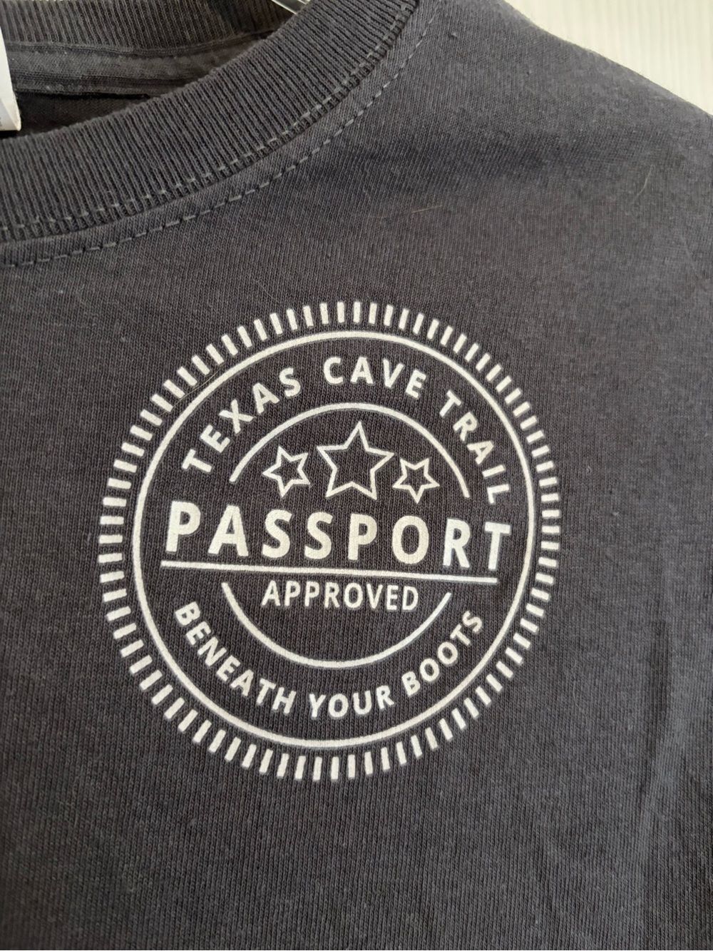 Small Texas Cave Trail Graphic Tee Collectible - Picture 6 of 8